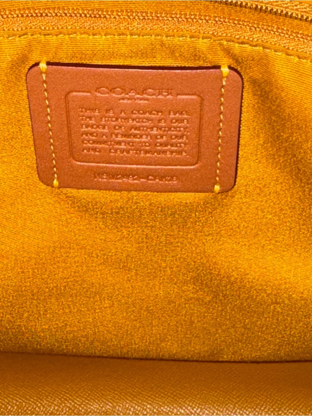 Coach White Graffiti Tote Bag - Coach New York - Picture 6 of 6